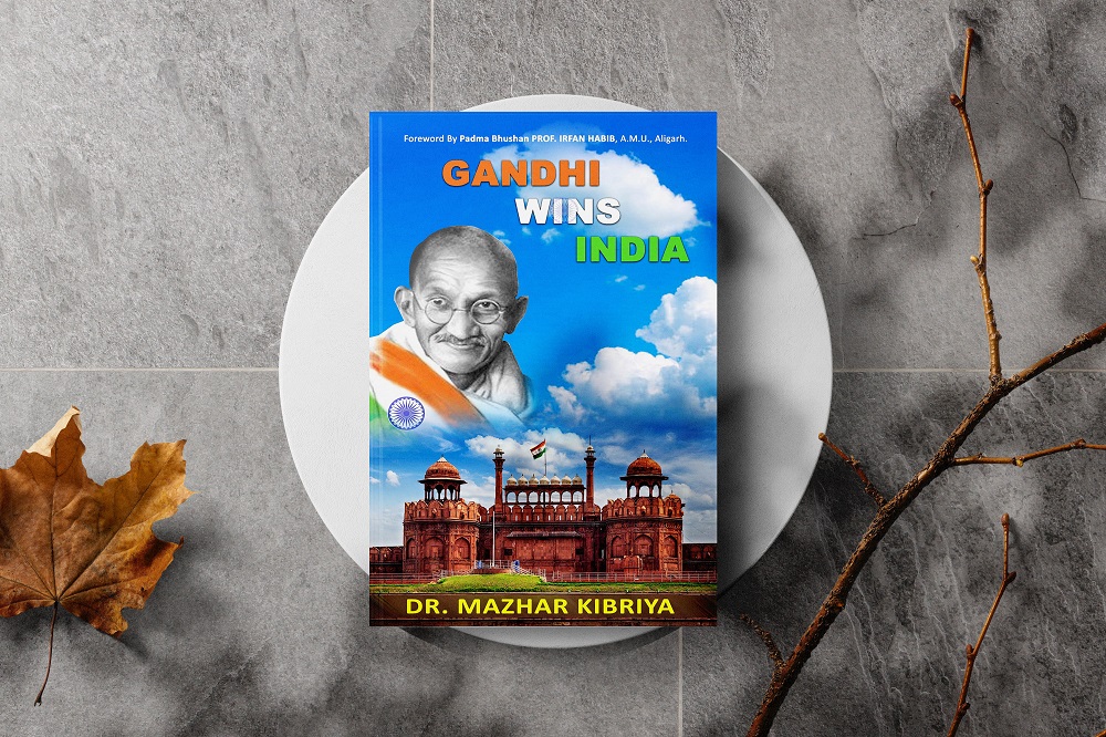 GANDHI WINS INDIA Book review by DR. MAHZAR KIBIYA, Associate Professor, Department of Political Science, A.M. College, Gaya, Magadh University, Bodhgaya, Bihar, INDIA